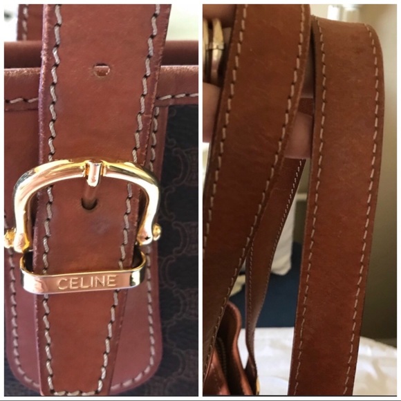 Celine || SOLD‼️Macadam Vintage Shoulder Tote - Picture 7 of 13